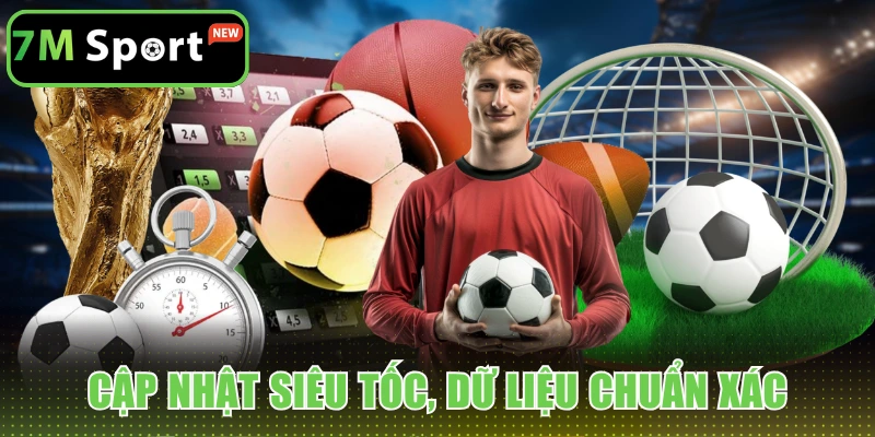 Khả năng cập nhật siêu tốc, dữ liệu chuẩn xác